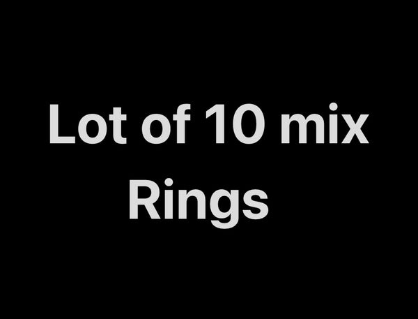 A- LOT of 10 Mixing Rings