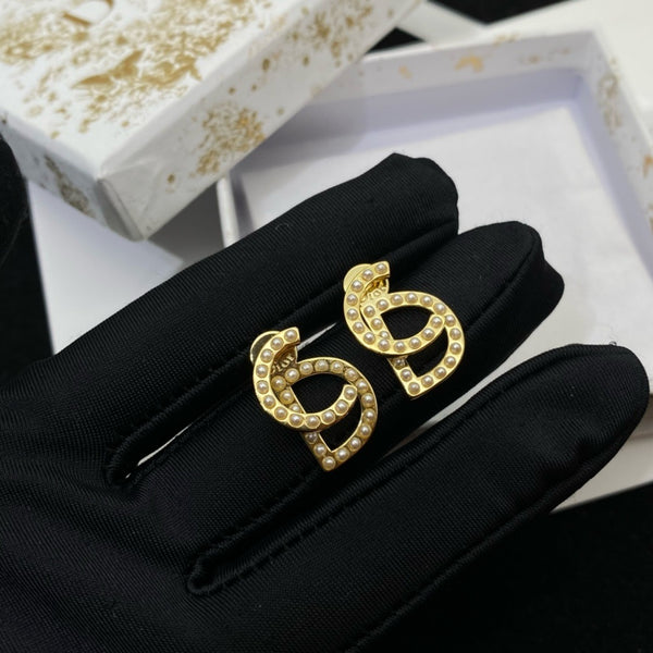 DIOR mini Pearl Earring Studs ED20267