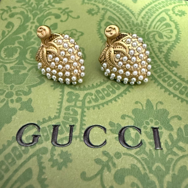 GUCCI Earring Studs strass ED20045