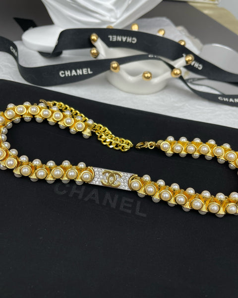 Chanel Choker Necklace 17.5 inch  NL10148