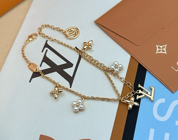Louis Vuitton BLOOMING SUPPLE BRACELET BT50044 / BT50010