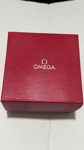 Omega Watch Box- Box only. Watch not included- gift present package box