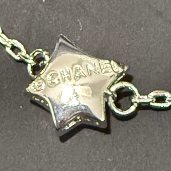 CHANEL COMETE GEODE SILVER TONE BRACELET BT50020