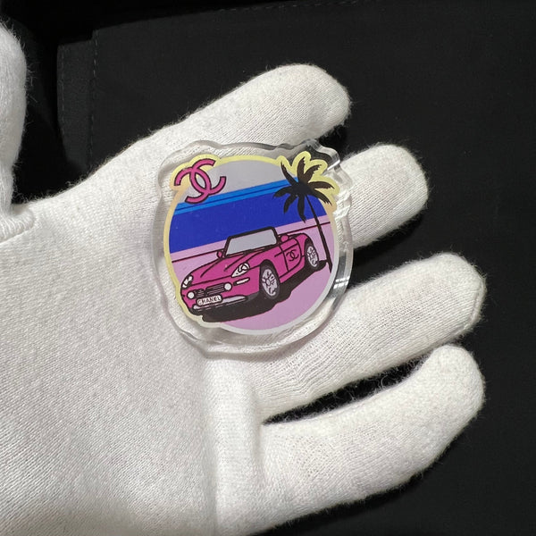 CHANEL BROOCH palm tree convertible brooch BH.40027