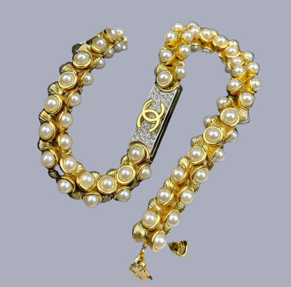 Chanel Choker Necklace 17.5 inch  NL10148