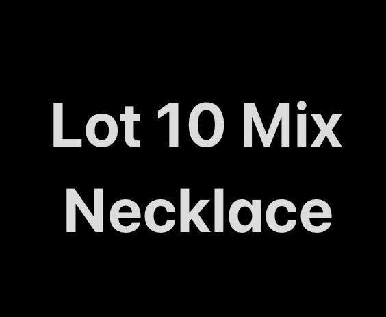 A- LOT of 10 Mixing Necklaces