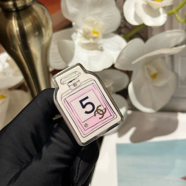 CHANEL BROOCH perfume bottle BH.40028
