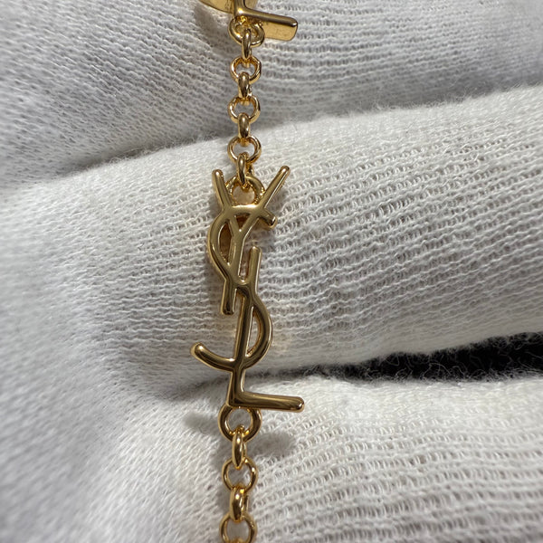 Yves Saint Laurent YSL Necklace Gold tone nl10101