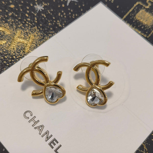 Chanel CRYSTAL EARRING STUDS No.1450-ES10081