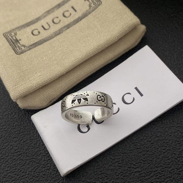 Gucci Adidas Ring size 7 adjustable ED20129